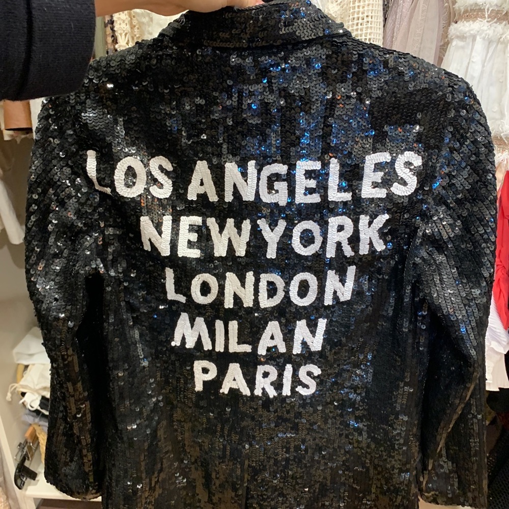 L’Agence Neval Sequins Blazer size 4. Retail- $1250